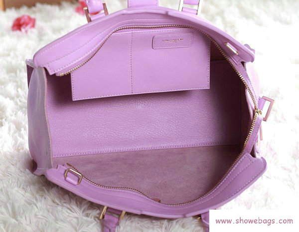 YSL cabas chyc bag original leather 5086 purple
